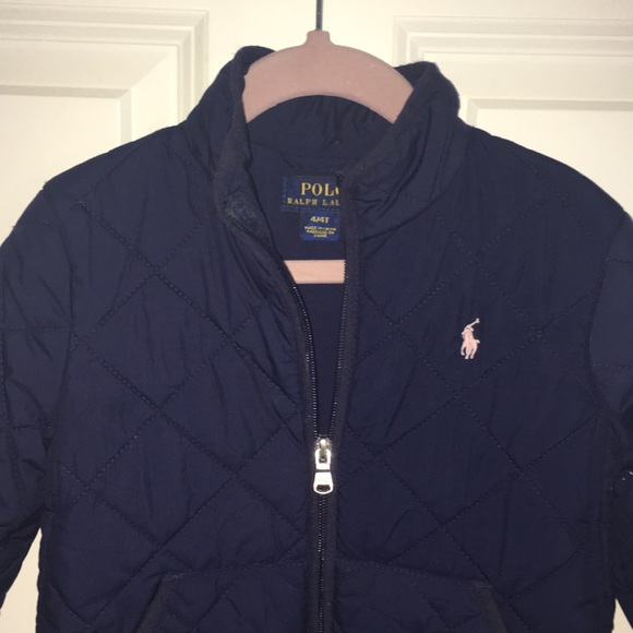 Polo Ralph Lauren quilted Jacket, Sz 4T - Picture 2 of 4